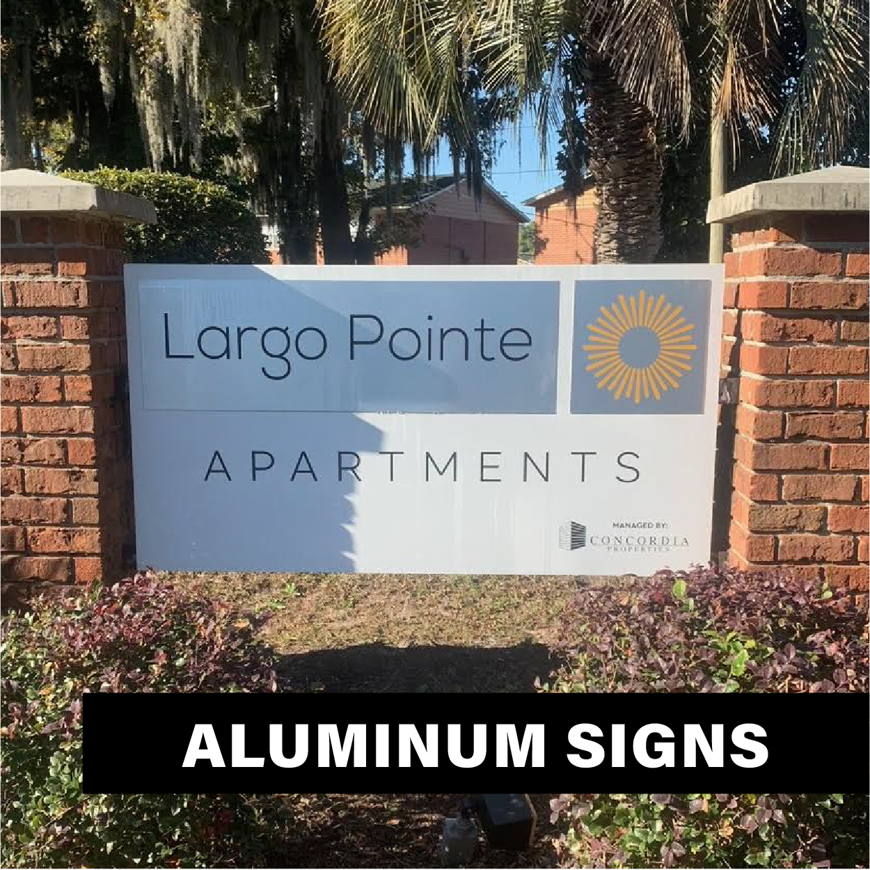 Alluminum Signs C